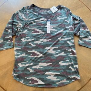 Arizona Jean Company Half Sleeve Camo Tee SZ 1X